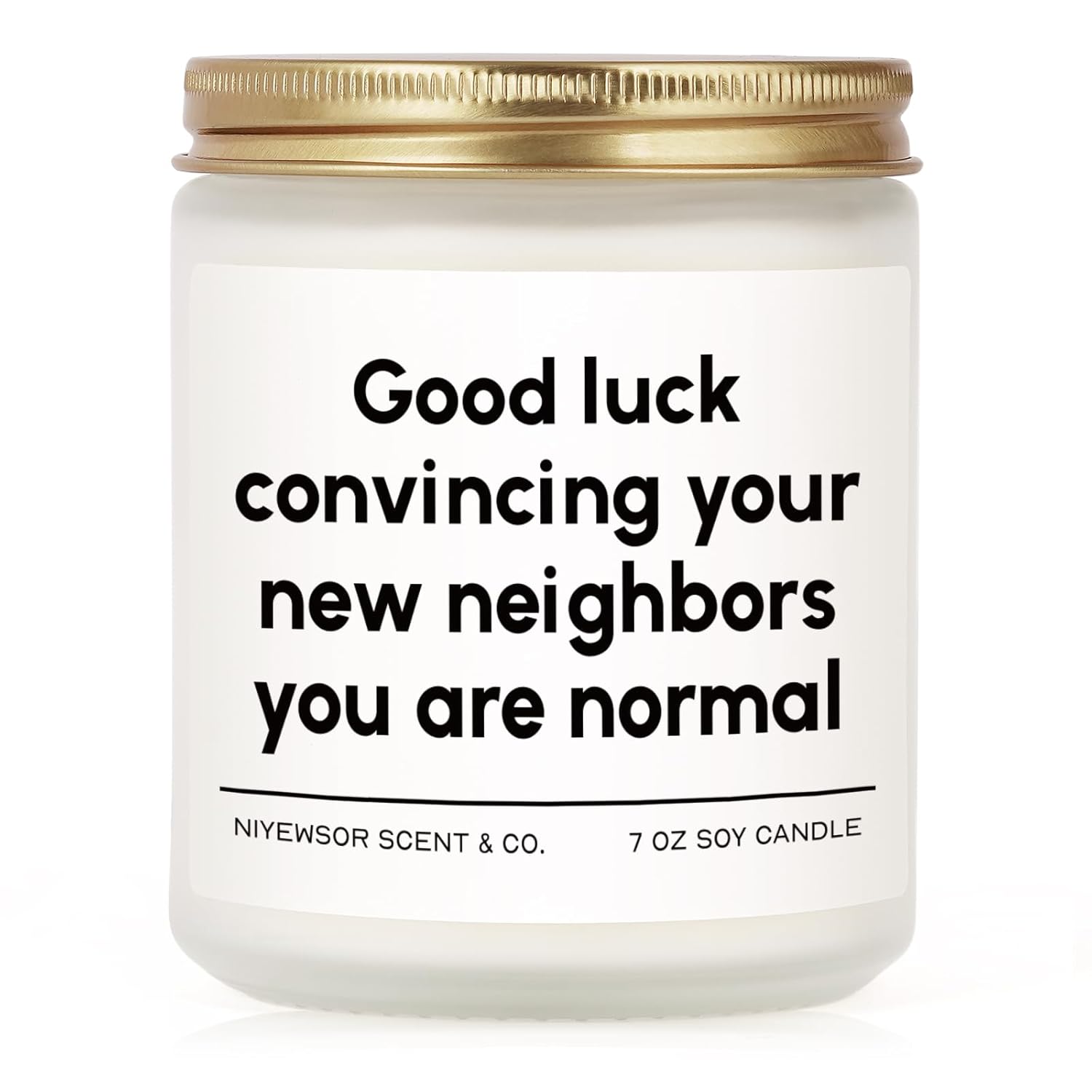 House Warming Gifts, New House/Home Candle, Funny Housewarming Gift For Friends, New Homeowner Gifts, First Apartment Essentials, Moving Away Gift, Handmade, 7Oz