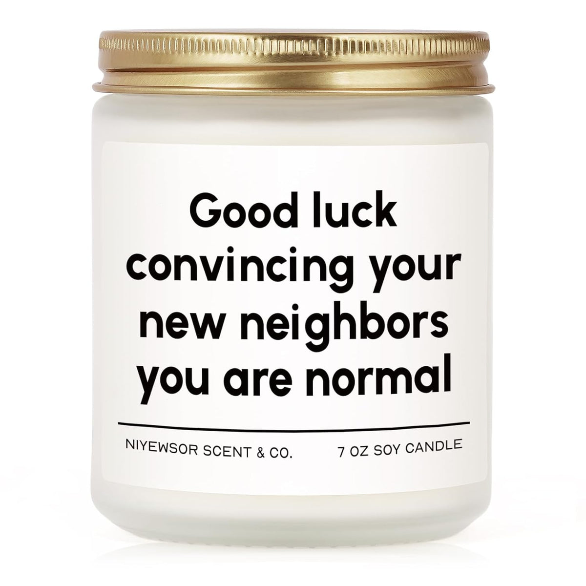 House Warming Gifts, New House/Home Candle, Funny Housewarming Gift For Friends, New Homeowner Gifts, First Apartment Essentials, Moving Away Gift, Handmade, 7Oz