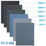 15 Pcs Resin Casting Tools Set - Include Sand Papers, Polishing Blocks, Polishing Cloth, Round File, Semicircular File, Flat File And Scissors For Polishing Epoxy Resin Jewelry Making Supplies