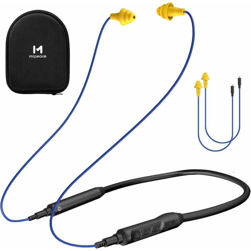 Bluetooth Earplug Headphones, Neckband Ear Protection Work Earbuds-29Db Noise