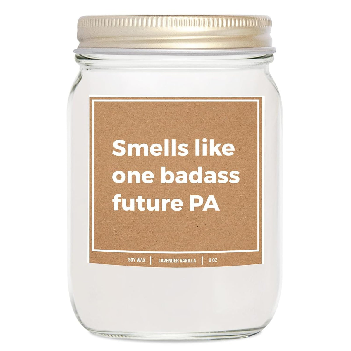You Nique Designs Future Physician Assistant Gifts, Future Pa Gifts 8 Oz Candle, Presents For Physician Assistant Students, Pa School, Physician Assistant Gift Ideas (Lavender & Vanilla)