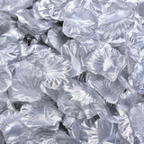 1000 Pcs Silk Rose Petals Fake Petals For Wedding Decoration Festive Supplies (Silver)