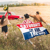 Saturdays Boys Flag 3×5Ft Polyester Banner for Parties Dorm Decor