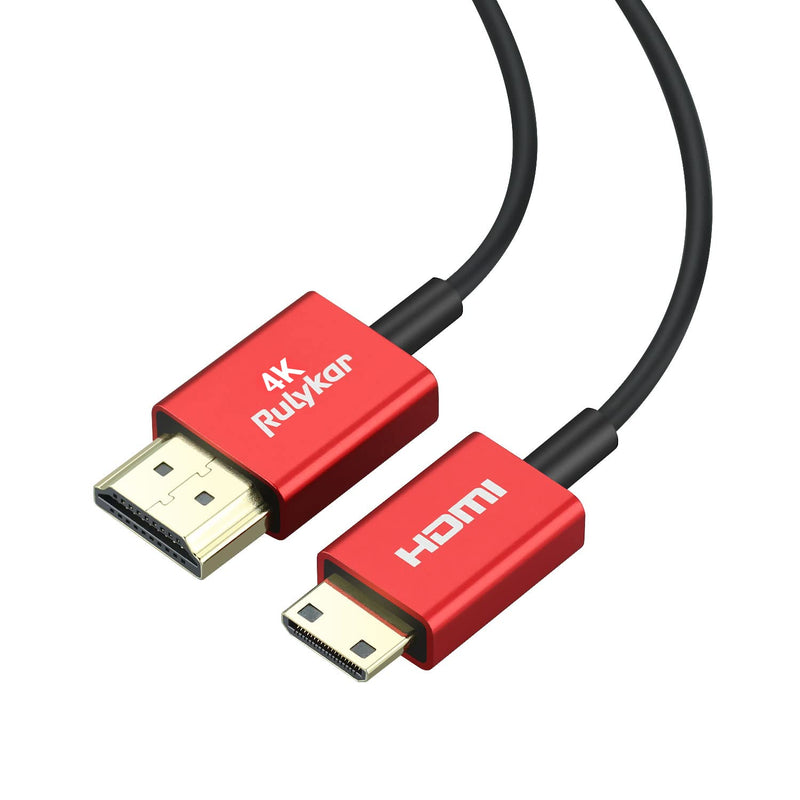 4K Micro Hdmi To Hdmi 6.6Ft/2M, Ultra High Speed 48Gbps, Ultra Thin Hdmi Cord