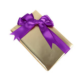 Matte Metal Gold Wrapping Paper, Mini Roll, Solid Color Paper,Gift Wrapping Paper,Perfect For Wedding,Valentine'S Day,Birthday,Christmas,Baby Shower,Diy Bouquet,Congrats,Holiday(17 Inches X 32.8 Feet)