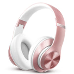 Bluetooth Headphones Over-Ear, 60 Hours Playtime Foldable Lightweight Wireless