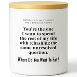 Funny Gifts For Him Her Couple Valentine’S Day Candle For Girlfriend Boyfriend Wife Husband Birthday Anniversary & Long-Term Relationship Humor Gifts For Women Men Real-Life Couples Valentine Candle