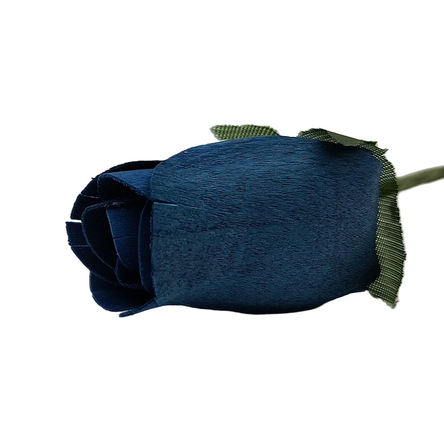 Navy Blue Roses Bunch Of 8 Closed Bud Wooden Roses For Crafts Custom Bouquets And Other Diy Projects. Choose Form Over 60 Colors