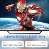 8K Displayport Extension Cable 5Feet, Dp To Dp Extension Cable, Male To Female