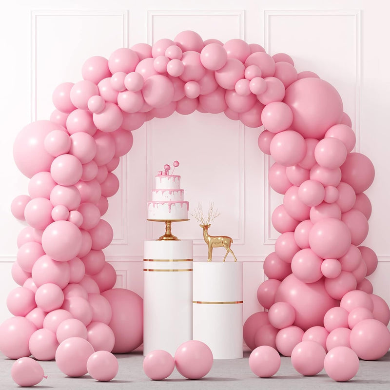 149Pcs Valentine'S Day Pink Balloons 18 12 10 5 Inch Different Sizes L