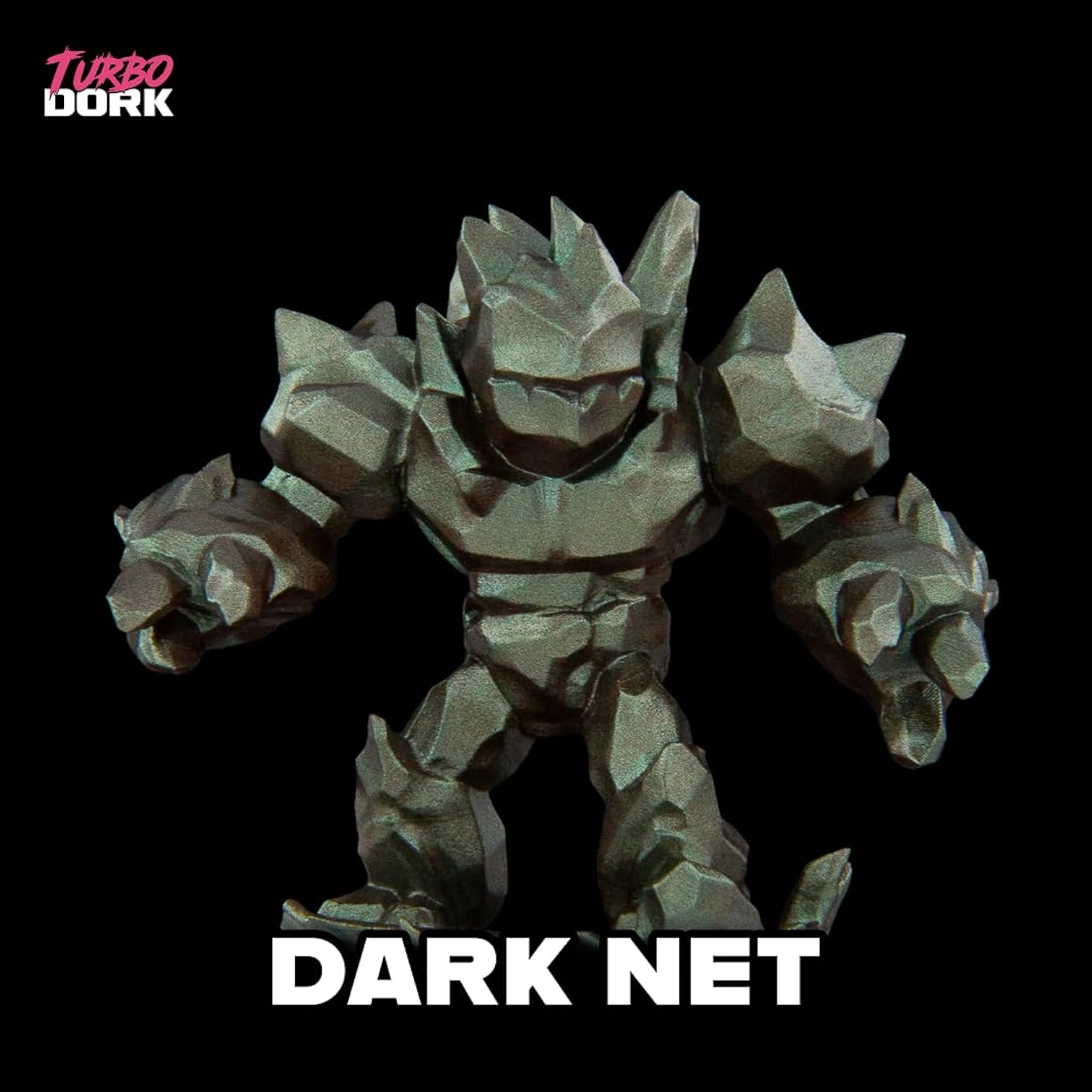 Dark Net Turboshift Acrylic Paint 22Ml Bottle - Water-Based Non-Toxic Metallic Color Shifting Paint