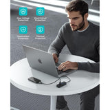 Usb Hub, 4-Port Usb 3.0 Hub Multi Usb Port Expander With 1.6Ft Cable, Fast Dat