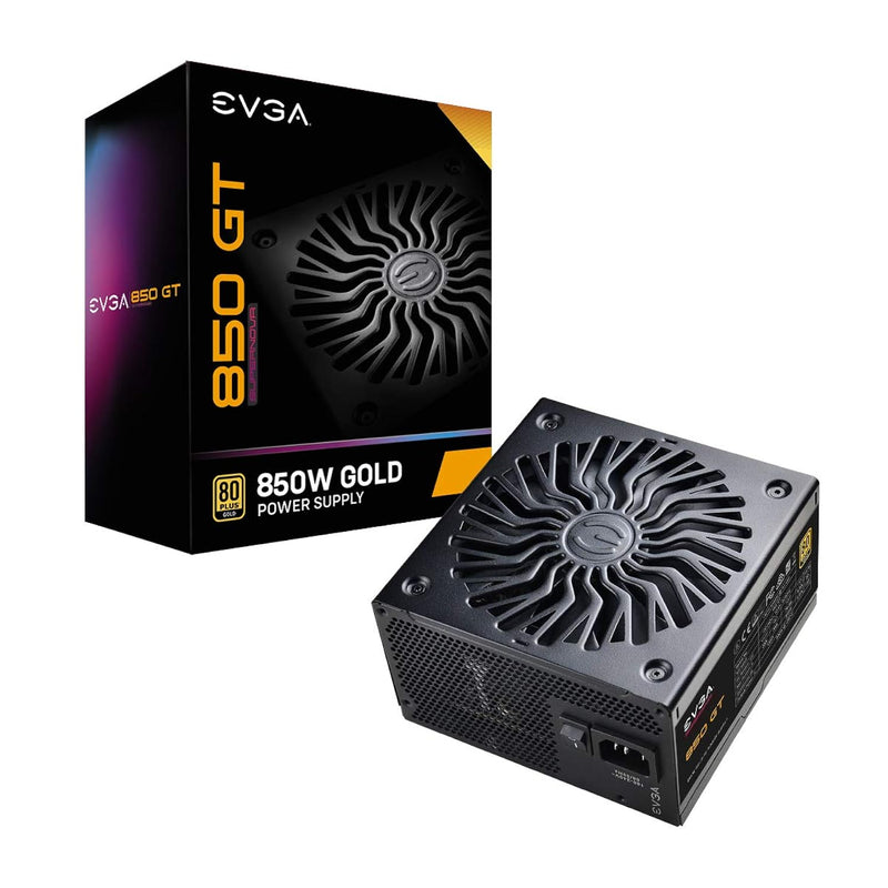 EVGA SuperNOVA 850 GT, 80 Plus Gold 850W, Fully Modular, Auto Eco Mode with FD