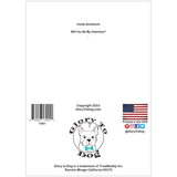 I Mustache You: Will You Be My Valentine Card With Greeting Card Mailing Envelope