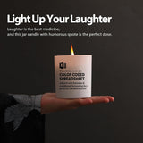 The Calming Scent Of A Color-Coded Spreadsheet Candle Accountant Gifts Accounting Data Analyst Cpa Scented Candles Home Office Jar Candles Lavender Scent Soy Wax Candle 9.5 Oz