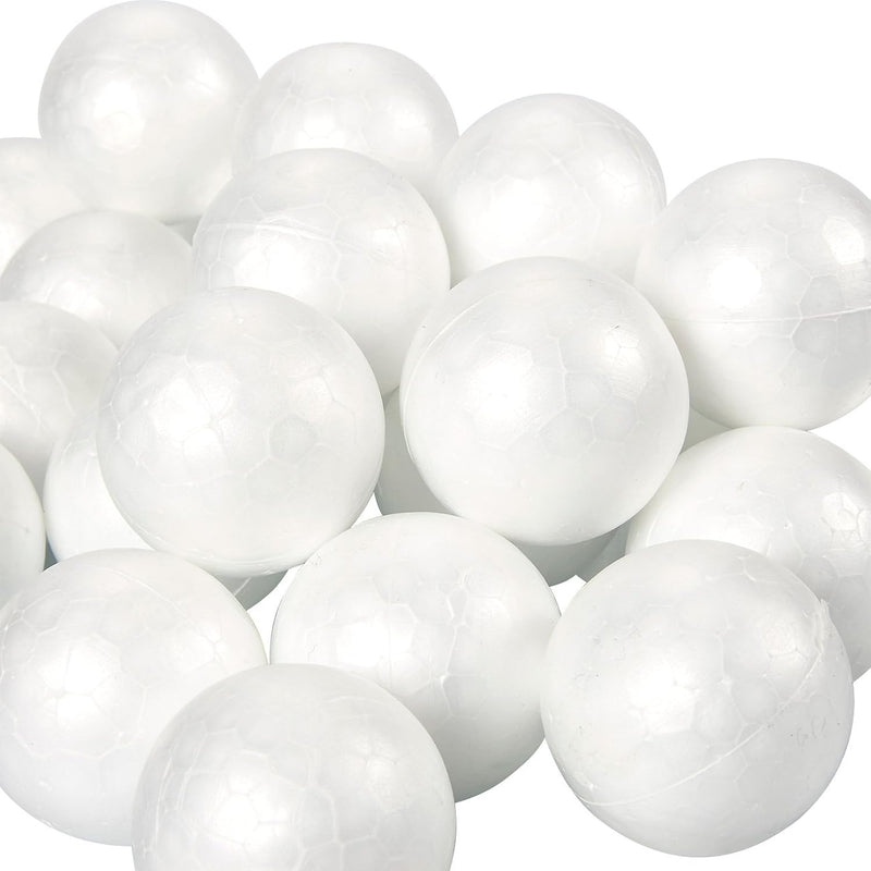 Small Foam Balls For Crafts (1.9 In, 24 Pack)