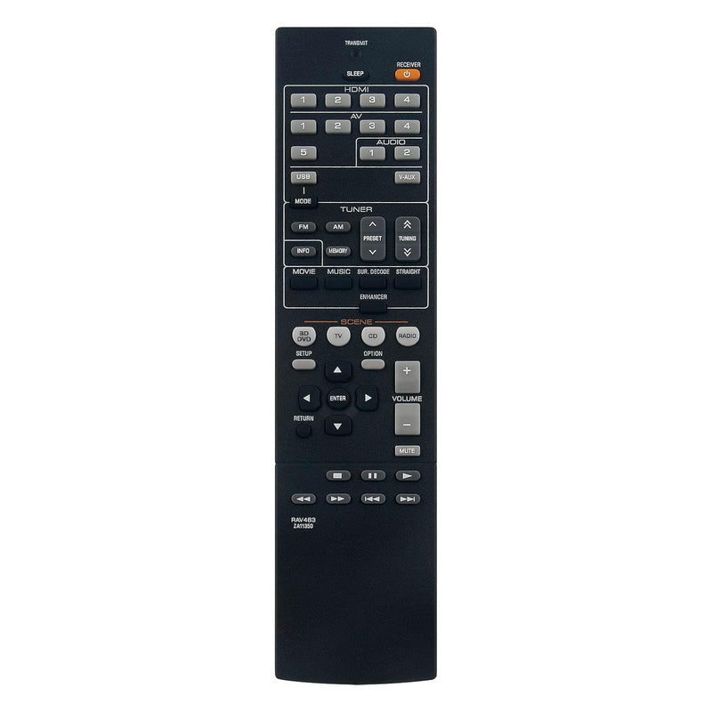 Perfascin Rav463 Za11350 Replacement Remote Control Fit For Yamaha Av Receiver