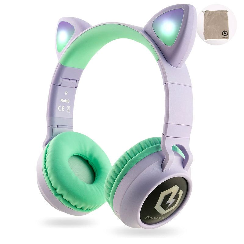 PowerLocus Wireless Bluetooth Headphones for Kids, Kid Headphone Over-Ear with