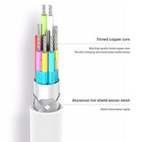 5 Pack Apple MFi Certified Lightning Charger Cable 6FT 10FT Long Fast Charging Cord for iPhone 14 13 12 11 XS XR iPad