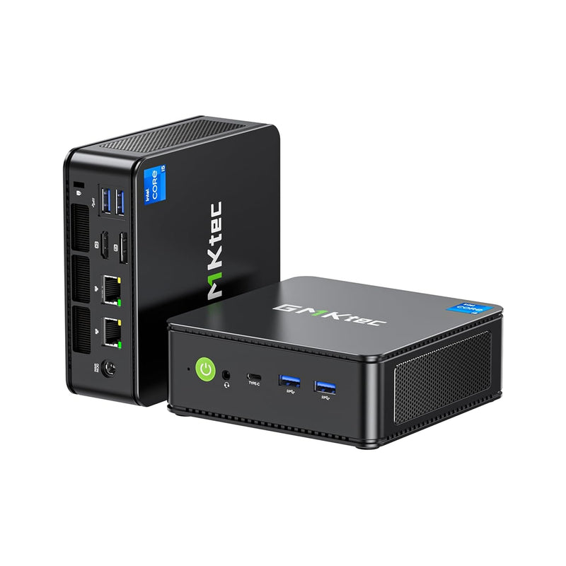 Mini Pc Intel I5-13500H (Turbo 4.7Ghz) 32Gb Dual Ddr5 1Tb Ssd, Dual Fan+Dual L