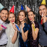 48pcs New Year Noise Makers Gold Silver Party Blowouts Favors