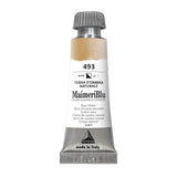 MaimeriBlu 12ml Single-Pigment Watercolor Paint - Raw Umber PBr7 Professional Watercolor Paint - Lightfast and Transparent Watercolor Paint Tube for Artists