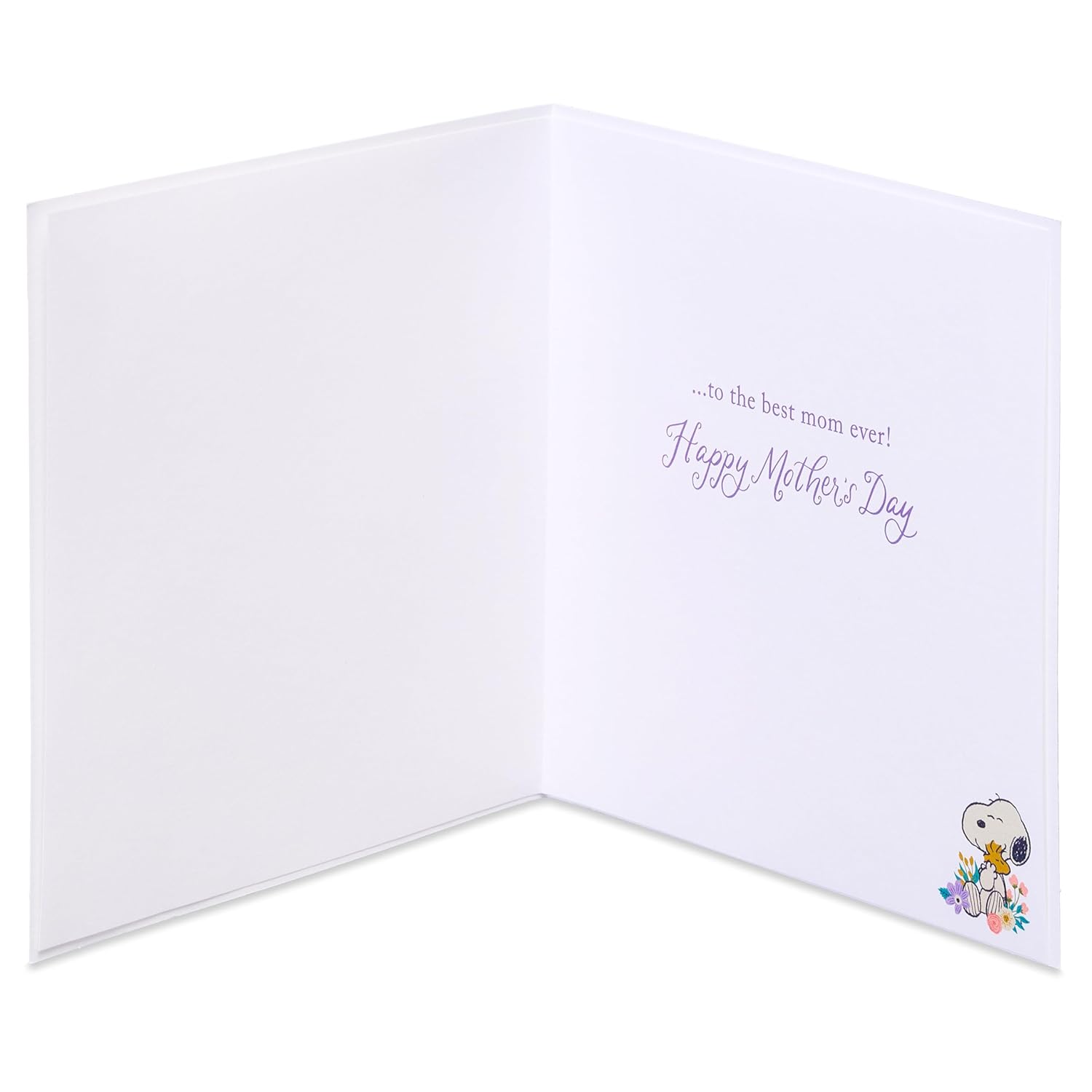 Snoopy Mother'S Day Card (Best Mom Ever)