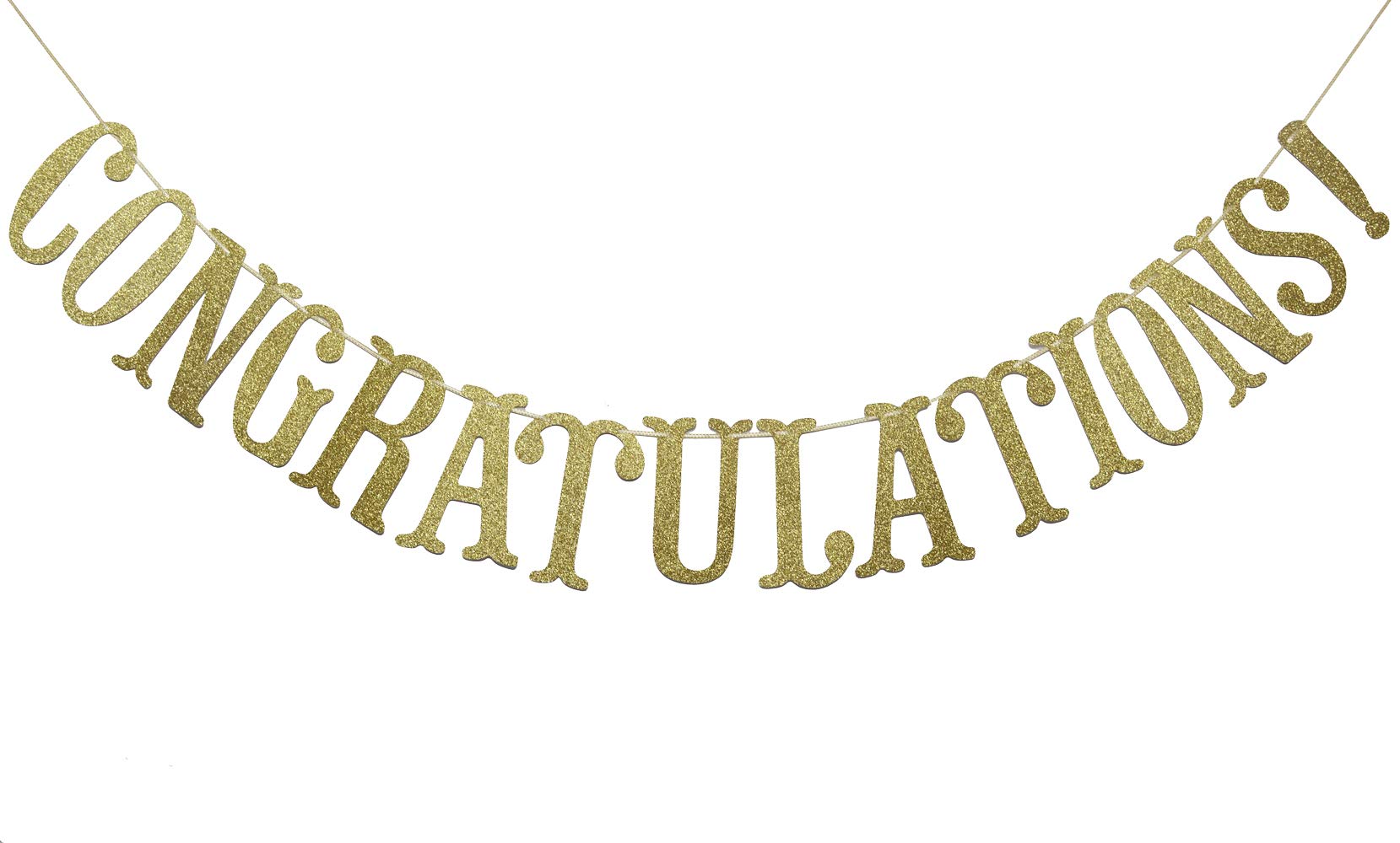 Congratulations Banner, Graduation Party Decor