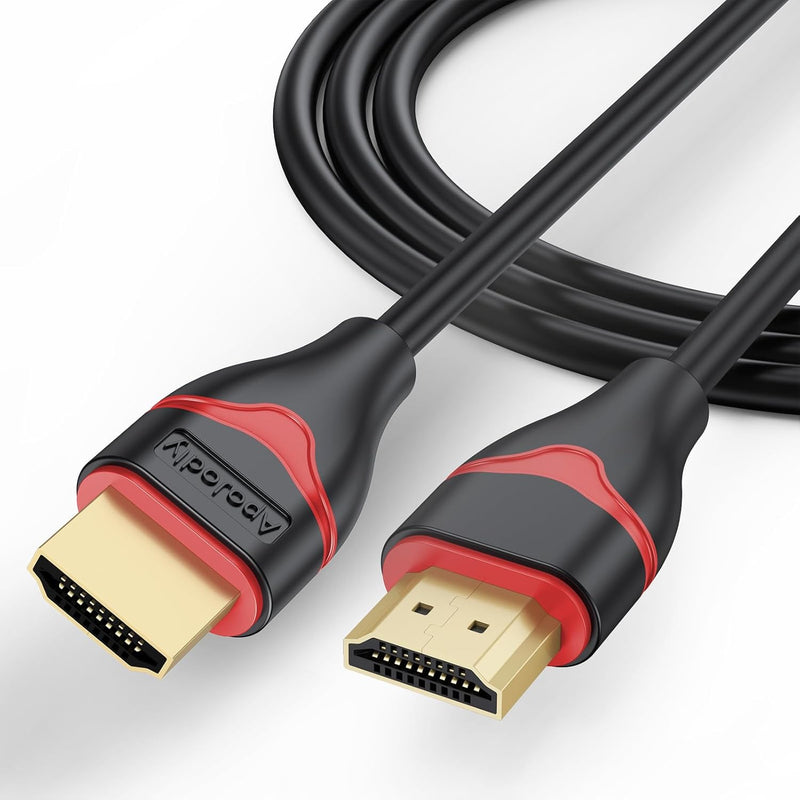 8K Hdmi 2.1 Cable 6Ft, Hdmi To Hdmi Cable 48Gbps Ultra High Speed Hdmi Cord 8K