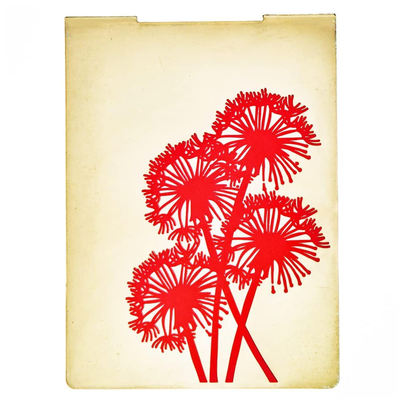 Dandelion Plastic Embossing Folders For Card Making Scrapbooking And Other Pap