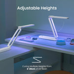 Uv Light For Resin Curing, Uv Resin Light, Wireless & Rechargeable Ultraviolet Lamp, 3-In-1 Uses, Foldable Blacklight Led, Craft Supplies Tools For Jewelry Making, Craft Molds, White