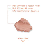 Gouache Silver Pink Refills (50Ml/1.7Oz)|Intense Pigments, Easy Color Refill (2 Pcs.)