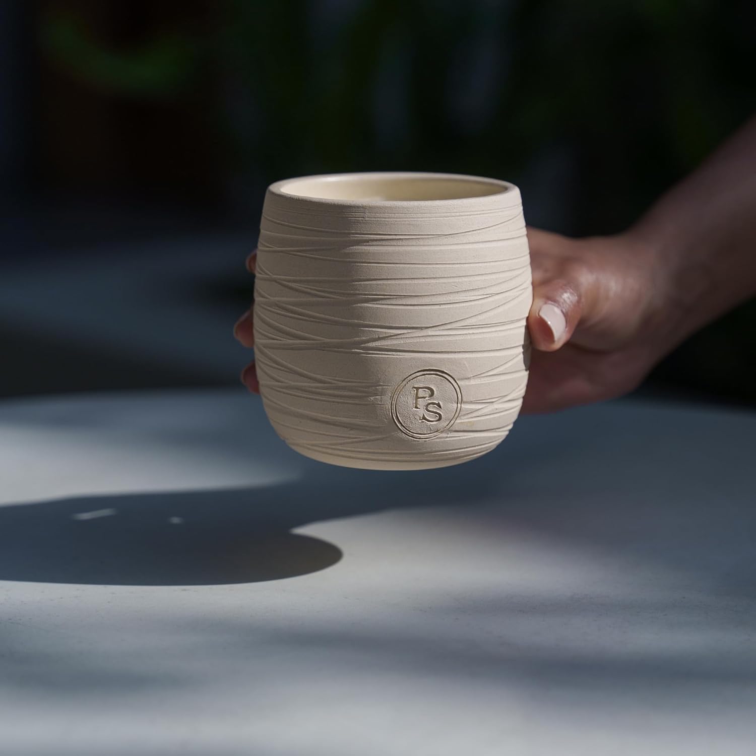 Hand-Poured Candle (Sweet Neroli) |100% Natural Cocosoy Wax, Vegan, Paraffin-Free & Palm-Oil-Free | Ceramic Vessel Handmade In Dubai | 50-Hour Burn Time