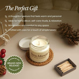 Soy Candle Gift Set 3 Pcs - 100% Plant-Based Fragrance Oils - Premium, Non-Toxic Candle - Softly Scented Natural Soy Wax - Handpoured In Wi - Discovery Candle Set And Ready To Gift