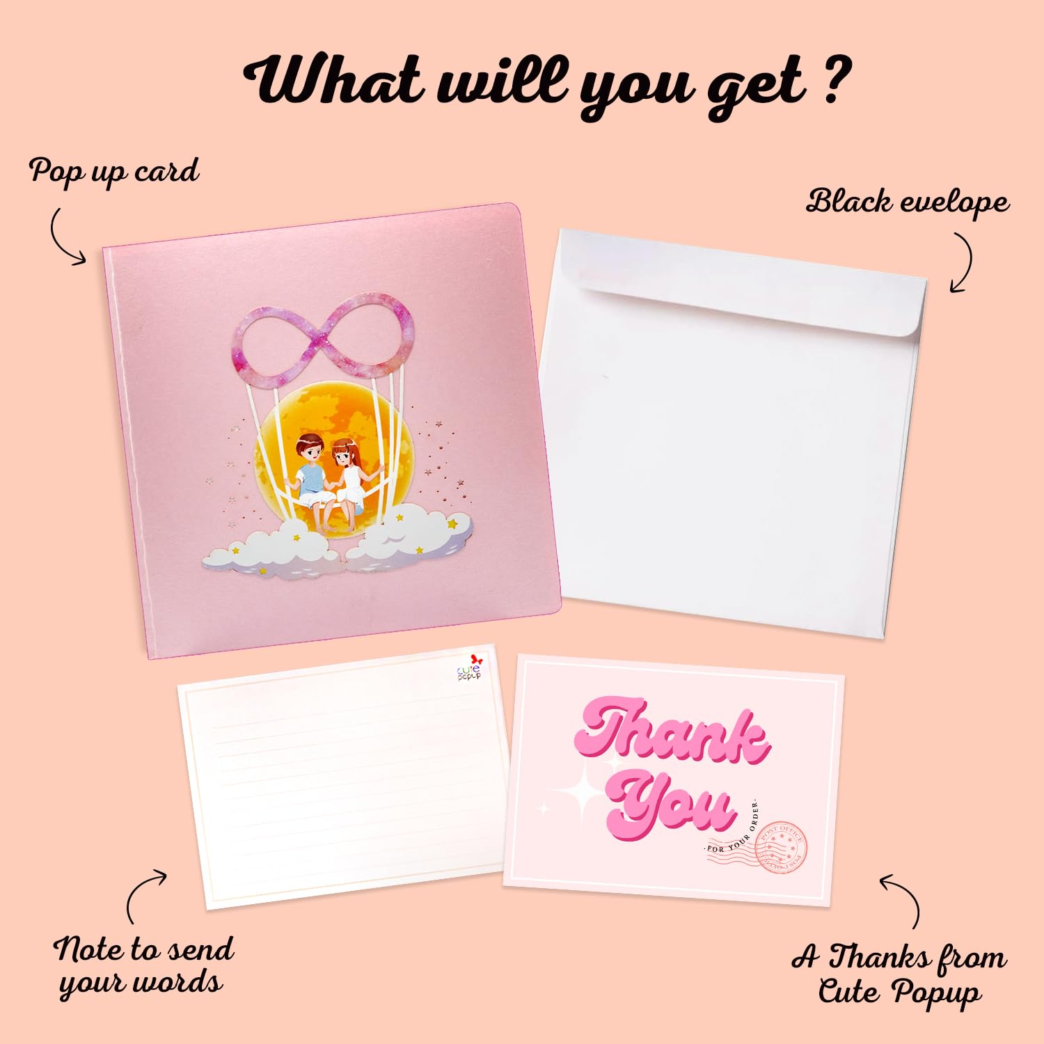 Eternal Love Pop Up Card Mesmerizing Valentine'S Day, Anniversary, Wedding Design