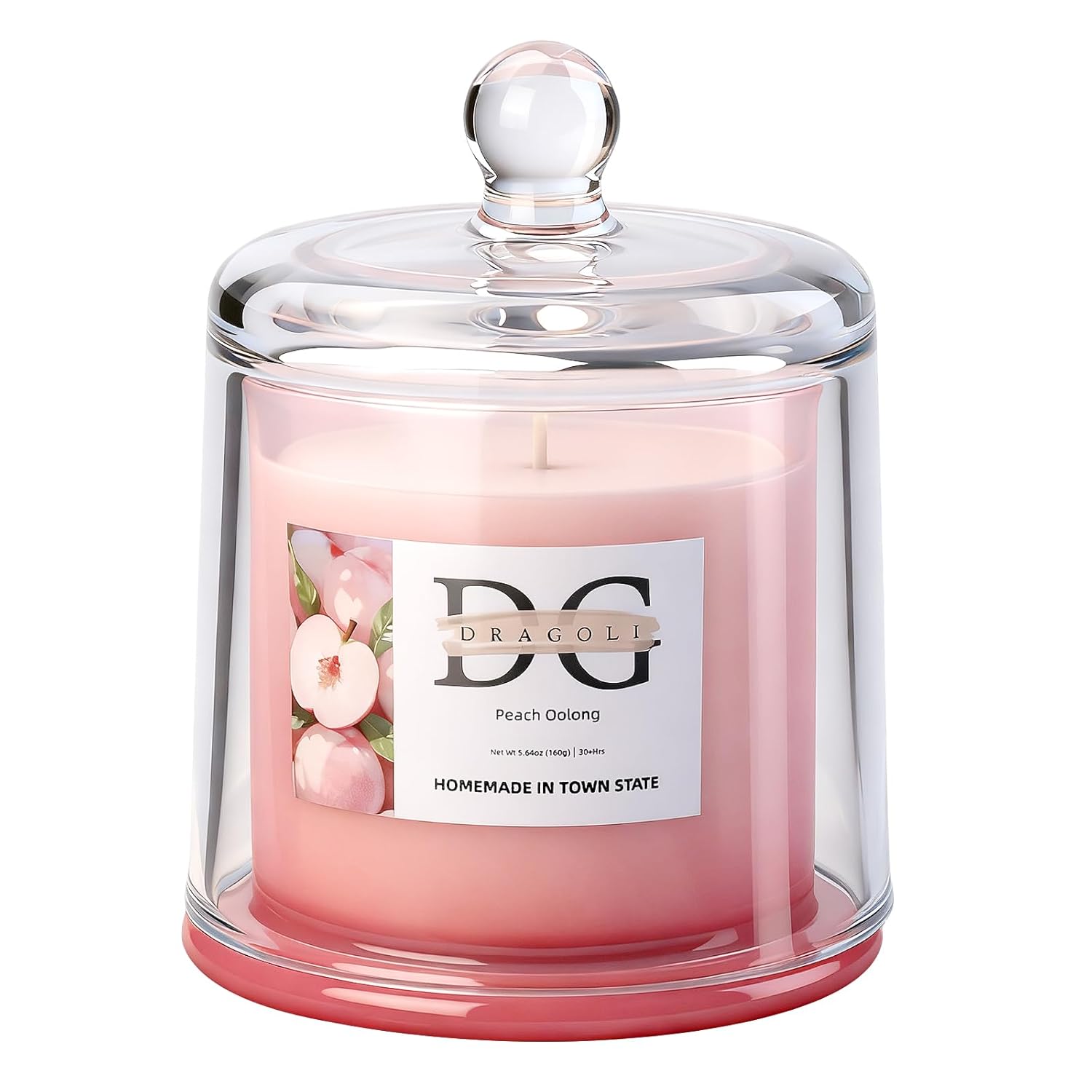 Dragoli Scented Candles - Natural Soy Wax, 30+ Hours Long-Lasting, 3 Fresh Scents, Clean Air Freshener & Relaxing Aromatherapy For Home