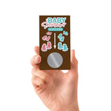 Footprints Baby Shower Scratch Off Cards - (30 Cards) - Scratch Off Tickets - Shower Party Game - Raffle Tickets