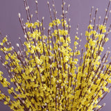 8 Pcs 29.5“ Long Artificial Jasmine Flowers Tall Fake Flower Bouquet Faux Jasmine Plants Dry Branches For Wedding Home Party Office Party Diy Decor (Yellow), -100882