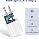 20W USB C Fast Charger with 10FT USB C to Lightning Cable for iPhone 14 13 12 11 iPad