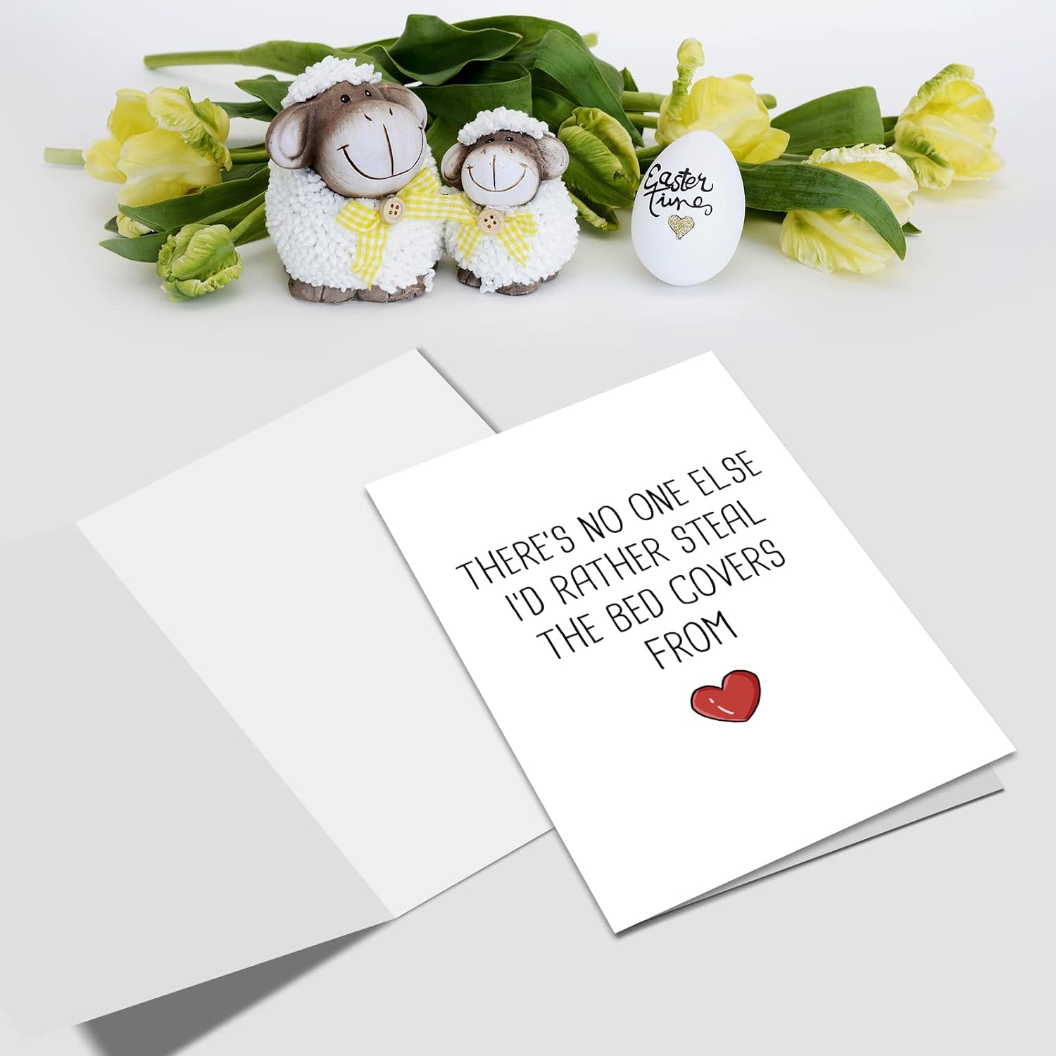 Funny Valentine'S Day Card For Him Her, Hilarious Anniversary Card For Husband Wife, Steal The Bed Covers Card