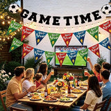 World Cup Colors Soccer Banner 16ft Reusable 3 Strings