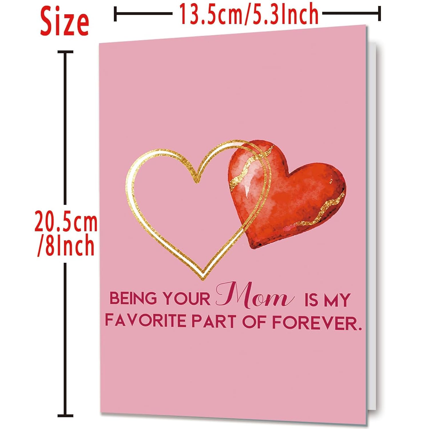 Valentines Day Card For Daughter Son Form Mom | Valentines Day Gifts For Boys Girls Kids