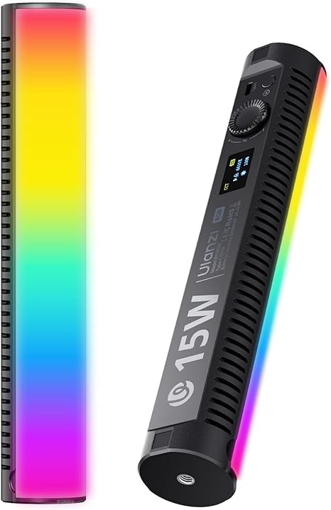 B15RGB Magnetic RGB Light Wand Handheld LED Video Light Stick with Diffuser for TikTok YouTube
