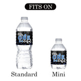 Boy 1St Birthday Water Bottle Stickers - Gender Reveal Bottle Wrappers - It'S A Boy Mr Onederful Bottle Labels Supplies/Baby Shower Party Water Labels Decor Waterproof (Set Of 32)