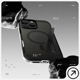 Tough Armor MagFit Case for Apple iPhone 16 Pro Frost Black with Tactile Camera Control Button