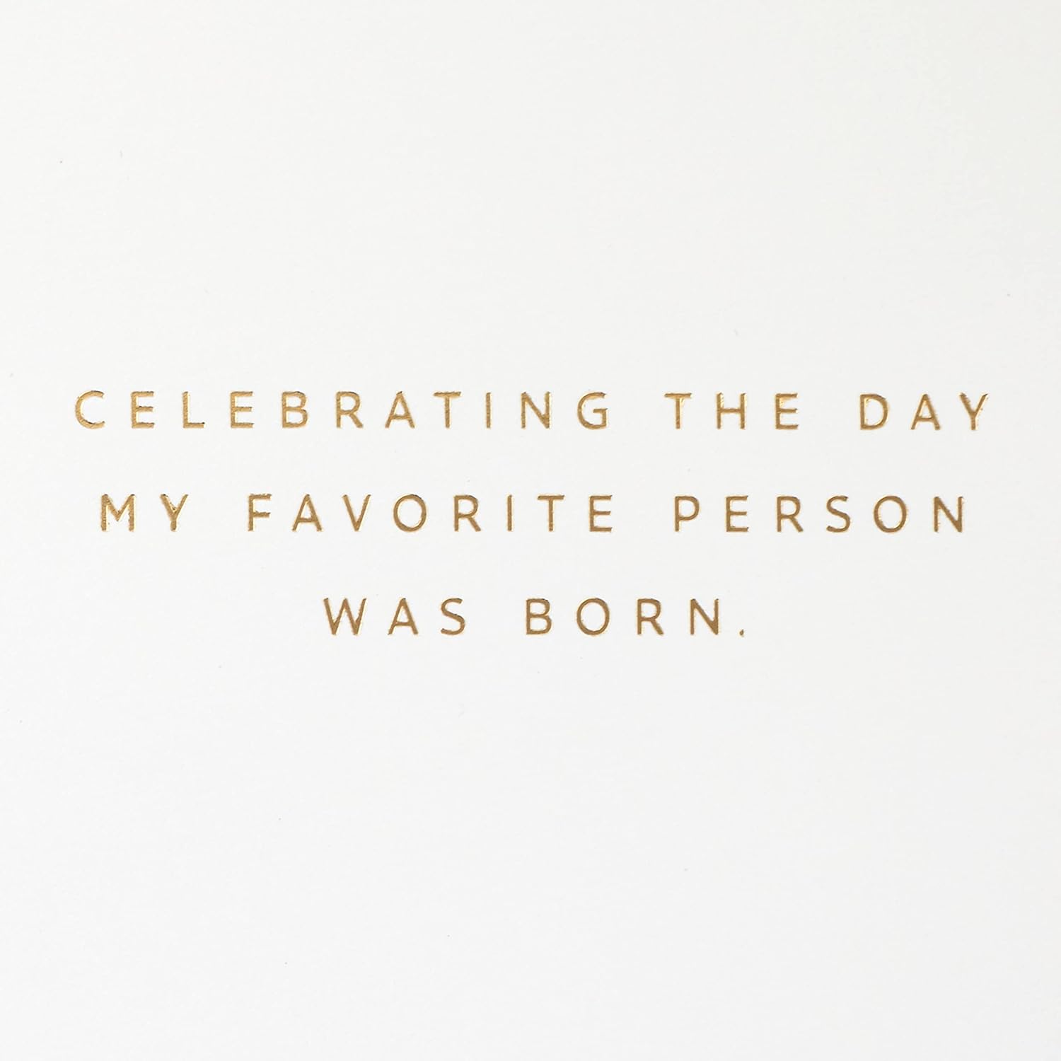 Hallmark Signature Birthday Card for Women (Favorite Person)