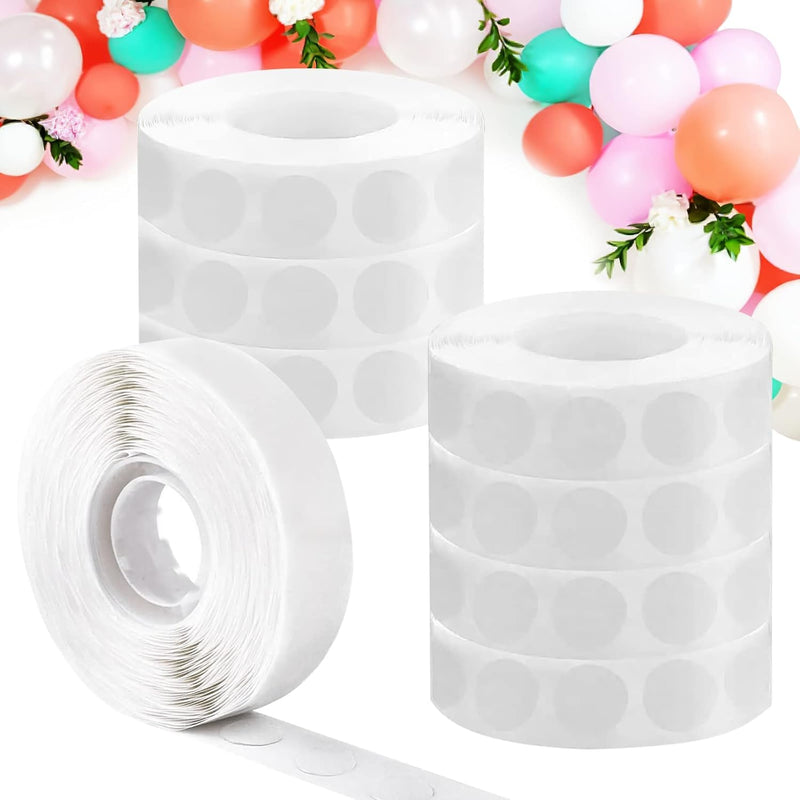 4000Pcs Glue Dots For Balloon, Point Dots, Removable Adhesive Point Tape, Doub