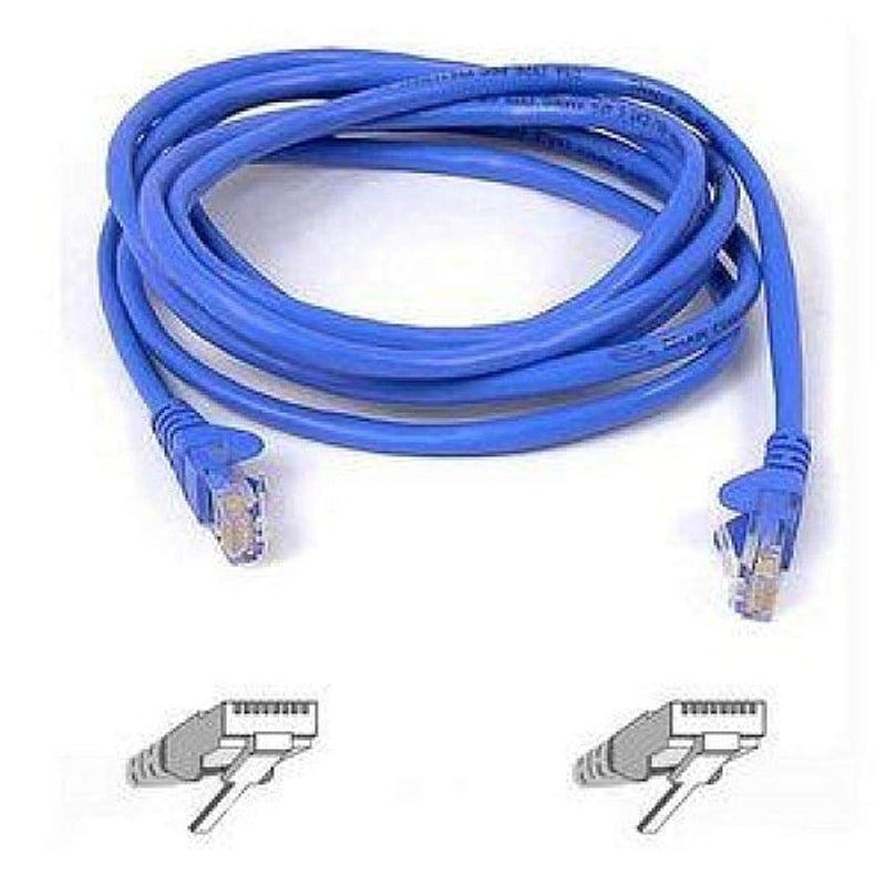 Belkin 4ft 10/100BT RJ45M/RJ45M CAT5E Patch Cable (Blue)