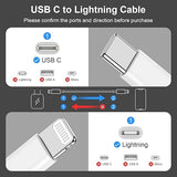 3FT USB C to Lightning CarPlay Cable Fast Charging iPhone Charger Cord