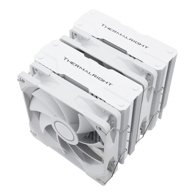 Thermalright Peerless Assassin 120 White CPU Air Cooler, 6 Heat Pipes, Dual 12